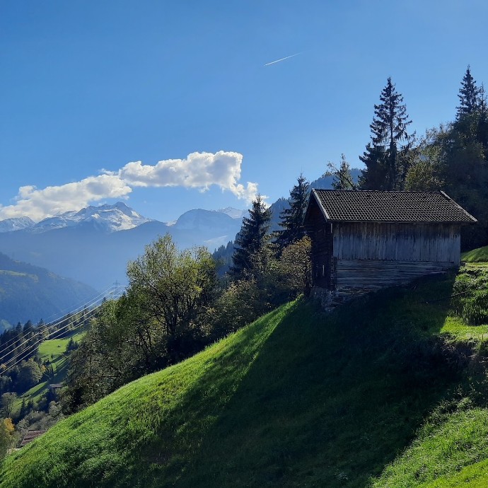 Berghütte im Zillertal gleich neben der Skipiste